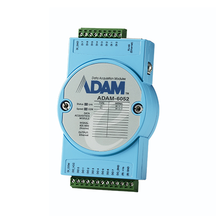 8DI/8DO(source type) IoT Modbus/SNMP/MQTT Ethernet Remote I/O